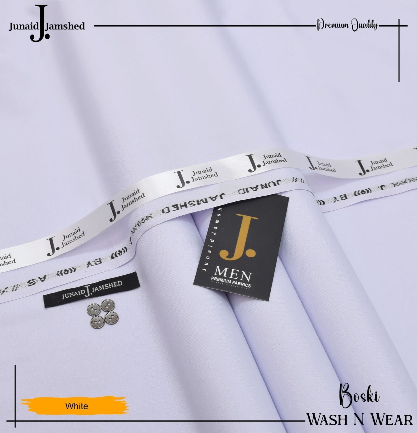 J. Wash n wear - PURE WHITE